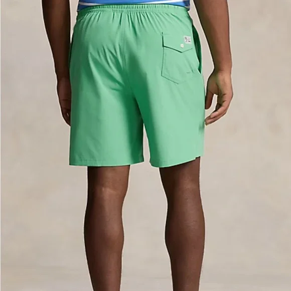 NWT MEN’S POLO RALPH LAUREN TRAVELER CLASSIC SWIM STRETCH SHORTS - XLT - Picture 5 of 12